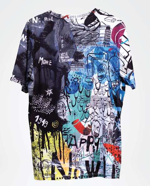 balenciaga graffiti t shirt