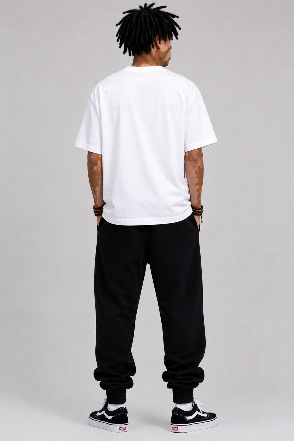The London - Men Black Graffiti Joggers