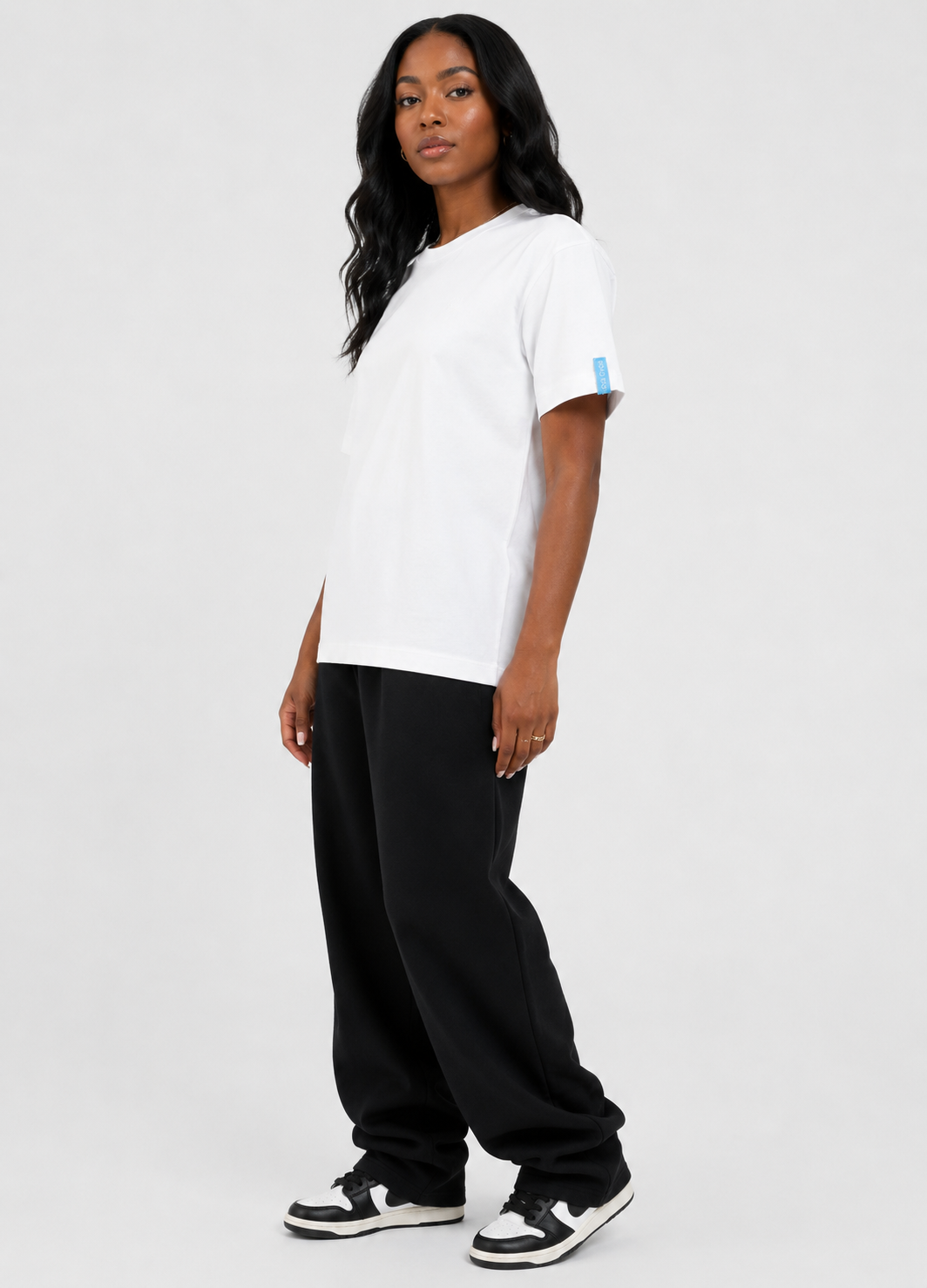 The Paris Women's Designer Streetwear Tee: Urban Style with Precision Fit - White