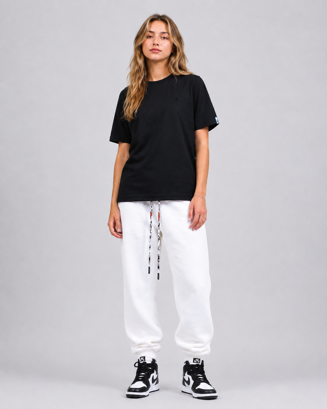 The Paris Women's Designer Streetwear Tee: Urban Style with Precision Fit - Black