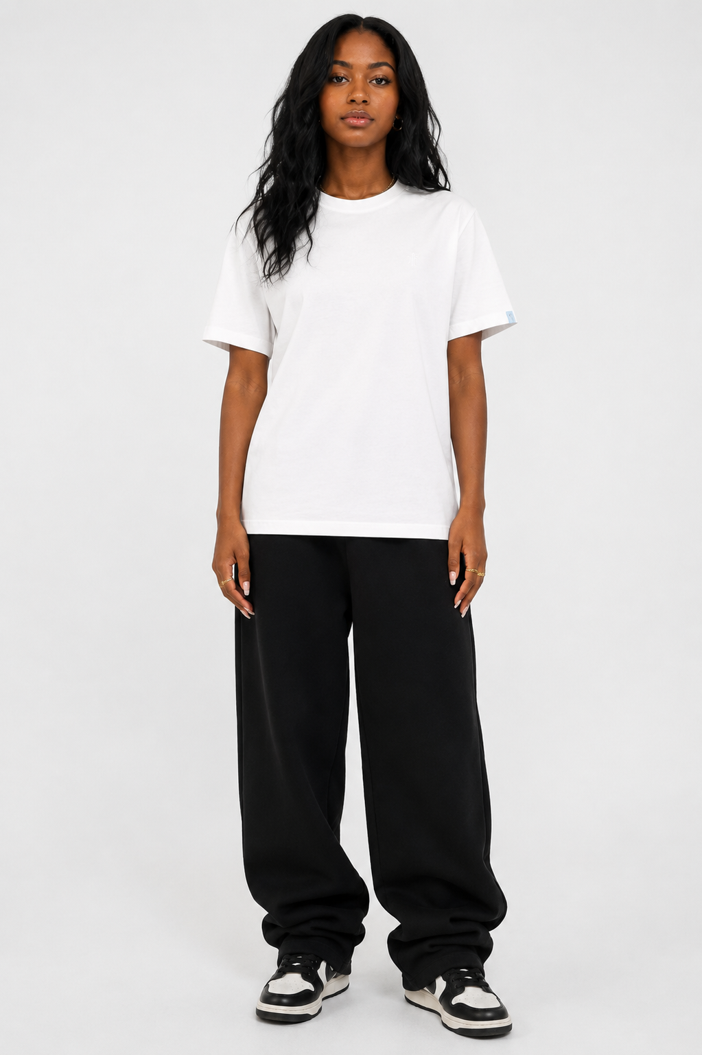 The Paris Women's Designer Streetwear Tee: Urban Style with Precision Fit - White