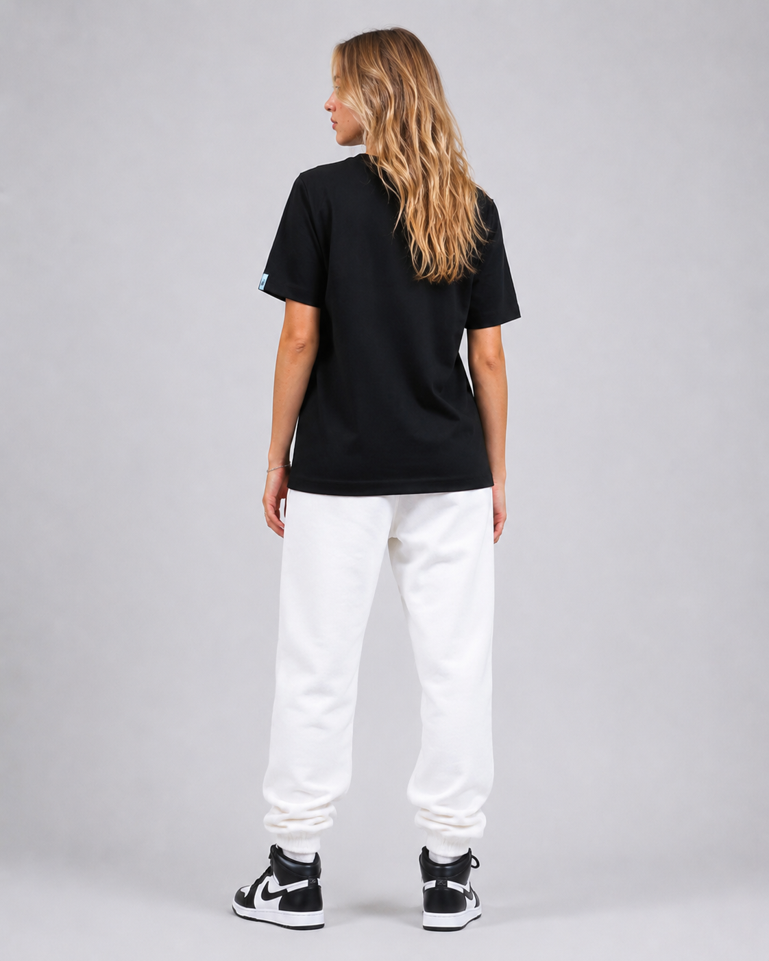 The Paris Women's Designer Streetwear Tee: Urban Style with Precision Fit - Black