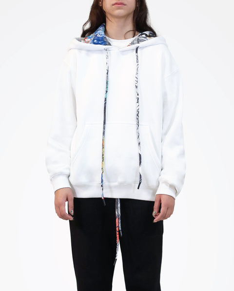 womens designer white hoodie